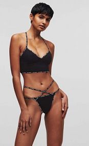 Biustonosz Karl Lagerfeld  czarny 236W2110