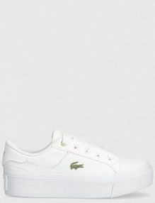 Sneakersy Lacoste  białe damskie 47CFA0005