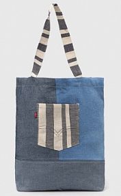 Torba weekendowa Levi's  niebieska D7514.0003