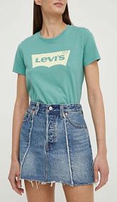 Spódnica mini Levi's  niebieska A7522