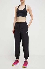 Spodnie dresowe Puma  czarne damskie 680406