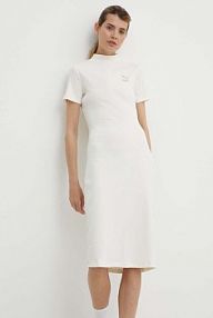 Sukienka midi Puma  beżowa 624256