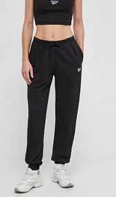 Spodnie dresowe Reebok  czarne damskie 100071691
