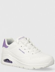 Sneakersy Skechers  białe damskie 177092