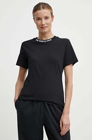 T-shirt The North Face  czarny damski NF0A87DJJK31