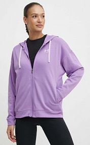 Bluza rozpinana Under Armour  fioletowa damska 1386043