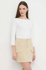 Sweter United Colors of Benetton  biały damski 1091D1M09.501