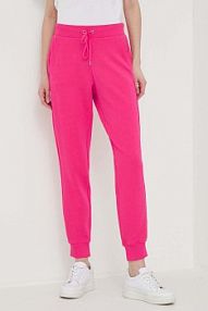 Spodnie dresowe United Colors of Benetton  różowe damskie 3J68DF010