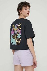 T-shirt Volcom  czarny damski B3512413