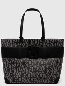 Torebka shopperka Armani Exchange  czarna 949127.3F742