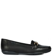 Mokasyny Geox  czarne damskie D84BMA.00043.