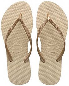 Japonki Havaianas  złote damskie 4000030.2719P