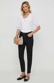 Jeansy Lauren Ralph Lauren  czarne damskie 200926076
