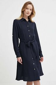 Sukienka mini Lauren Ralph Lauren  granatowa 200668471