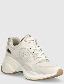 Sneakersy MICHAEL Michael Kors  beżowe damskie 43S4ZUFS2D.79