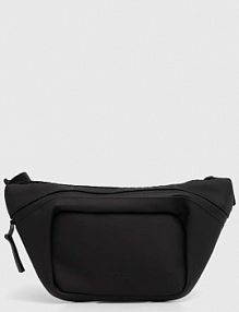 Saszetka nerka Rains  czarna damska 14730.01