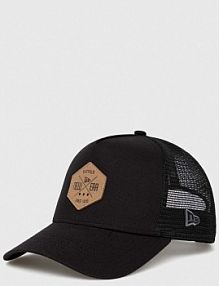 Czapka z daszkiem new era  czarna damska 12523902.BLK