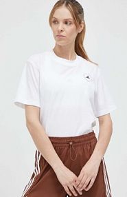 T-shirt adidas by stella mccartney  biały damski HR9167