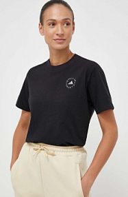 T-shirt adidas by stella mccartney  czarny damski HR9170