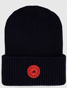 Czapka zimowa adidas by stella mccartney  granatowa damska IK6896