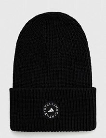 Czapka zimowa adidas by stella mccartney  czarna damska IM8566
