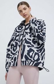 Kurtka przejściowa adidas by stella mccartney  szara damska IN3613