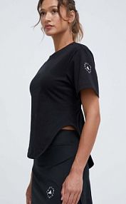 T-shirt adidas by stella mccartney  czarny damski IN3656