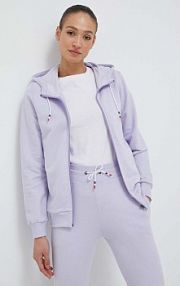 Bluza rozpinana Rossignol  fioletowa damska RLKWS07