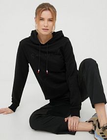 Bluza przez głowę Rossignol  czarna RLKWS09