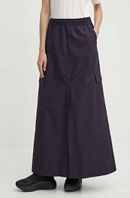 Spódnica maxi adidas Originals  fioletowa IT9019