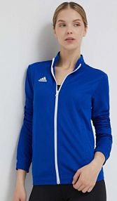 Bluza rozpinana adidas performance  niebieska damska HG6293