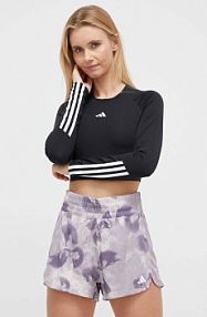 Longsleeve adidas performance  czarny damski IN6773