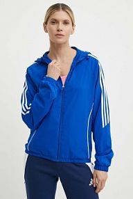 Kurtka przejściowa adidas performance  niebieska damska IM8804