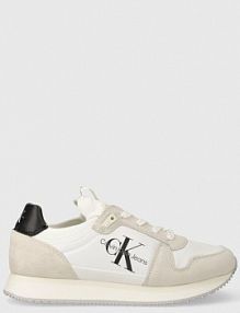 Sneakersy Calvin Klein Jeans  białe damskie YW0YW00840