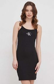 Sukienka mini Calvin Klein Jeans  czarna J20J223420