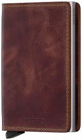 Portfel Secrid  brązowy damski SV.Brown