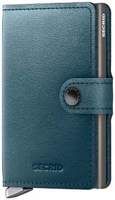 Portfel Secrid  turkusowy damski MDu.Teal