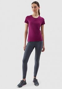 Legginsy szare 4F damskie 4FWSS24TTIGF137-22S