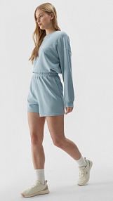Szorty sportowe niebieskie 4F 4FWSS24TSHOF324-34S