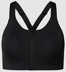 Biustonosz z zapięciem na zamek błyskawiczny adidas Training czarny EAN IL2911