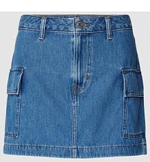 Spódnica jeansowa z kieszeniami cargo Levis niebieska EAN A75200000