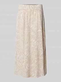 Spódnica midi z elastycznym pasem model Maddie Fransa beżowa EAN 20614061