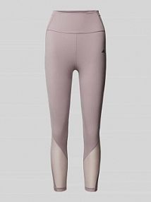 Legginsy sportowe z szerokim, elastycznym pasem adidas Training różowe damskie EAN IT9385