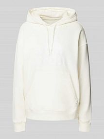 Bluza z kapturem i kieszenią kangurką ADIDAS SPORTSWEAR biała damska EAN IR5449
