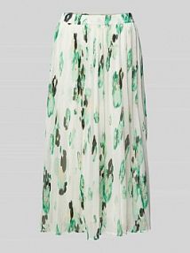 Spódnica midi z nadrukiem na całej powierzchni model Lyssa Fransa biała EAN 20613576