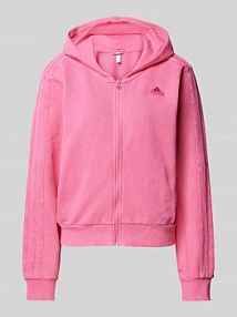 Bluza rozpinana z kapturem ADIDAS SPORTSWEAR różowa damska EAN IR9731