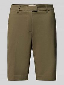 Bermudy w jednolitym kolorze model Isabella FREE/QUENT oliwkowe damskie EAN 118886