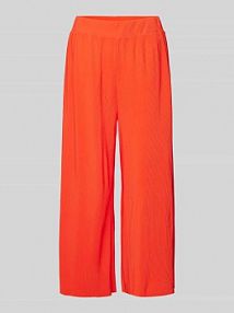 Spodnie materiałowe o skróconym kroju s.Oliver RED LABEL różowe damskie EAN 2144798