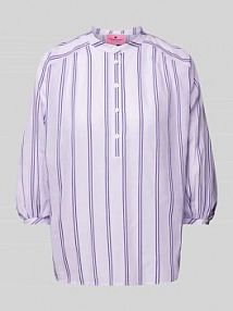 Bluzka ze stójką model Relinda Lieblingsstück fioletowa damska EAN 24032042