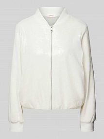 Bomberka z cekinowym obszyciem na całej powierzchni s.Oliver RED LABEL biała EAN 2144715